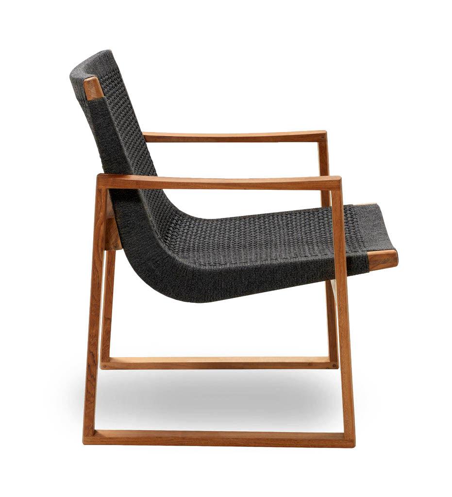 Allred Collaborative - Cane-line - Endless Lounge Chair - Endless Lounge Chair - 54502RODGT