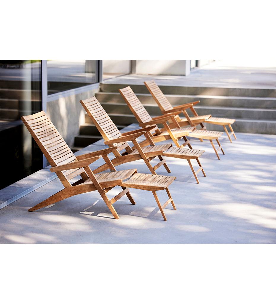 Allred Collaborative - Cane-line - Flip Deck Chair - Flip Deck Chair - 54080T