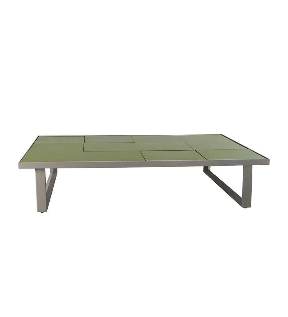 Allred Collaborative - Cane-line - Glaze Rectangular Coffee Table Base - Glaze Rectangular Coffee Table Base - 50020GAT