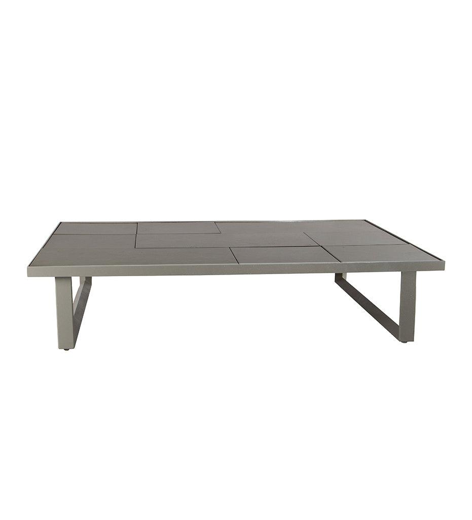 Allred Collaborative - Cane-line - Glaze Rectangular Coffee Table Base - Glaze Rectangular Coffee Table Base - 50020GAT