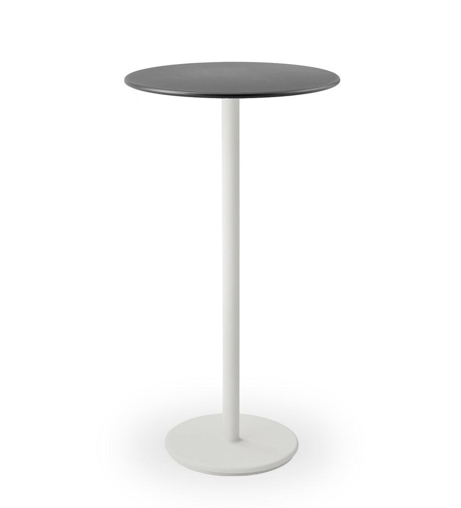 Allred Collaborative - Cane-line - Go Bar Table Base - Round Tops - Go Bar Table Base - Round Tops - 5045AL