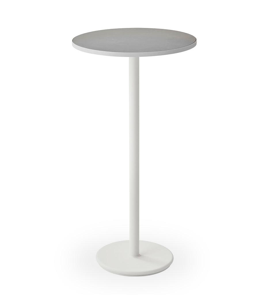 Allred Collaborative - Cane-line - Go Bar Table Base - Round Tops - Go Bar Table Base - Round Tops - 5045AL