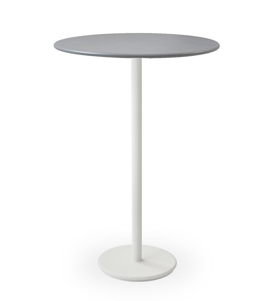 Allred Collaborative - Cane-line - Go Bar Table Base - Round Tops - Go Bar Table Base - Round Tops - 5045AL