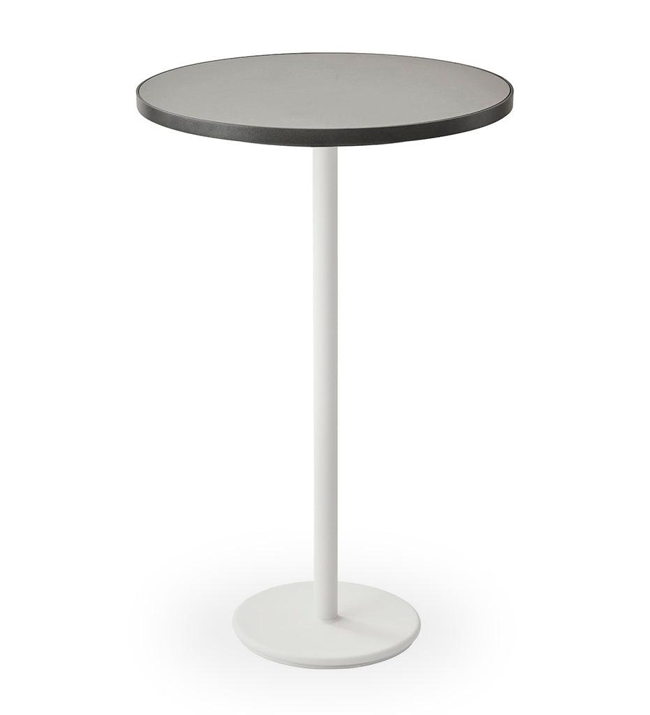 Allred Collaborative - Cane-line - Go Bar Table Base - Round Tops - Go Bar Table Base - Round Tops - 5045AL