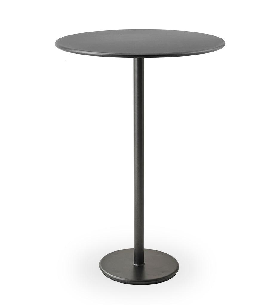 Allred Collaborative - Cane-line - Go Bar Table Base - Round Tops - Go Bar Table Base - Round Tops - 5045AL