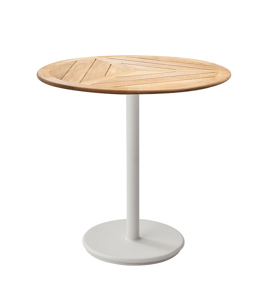 Allred Collaborative - Cane-line - Go Cafe Table Base - Round Tops - Go Cafe Table Base - Round Tops - 5042AL