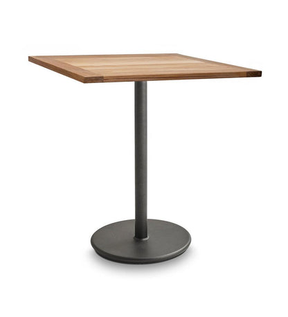 Allred Collaborative - Cane-line - Go Cafe Table Base - Square Tops - Go Cafe Table Base - Square Tops - 5042AL