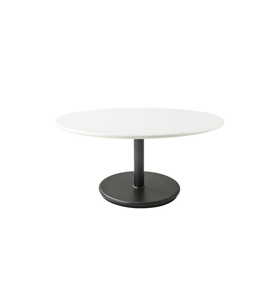 Allred Collaborative - Cane-line - Go Small Coffee Table Base - Round Tops - Go Small Coffee Table Base - Round Tops - 5043AL