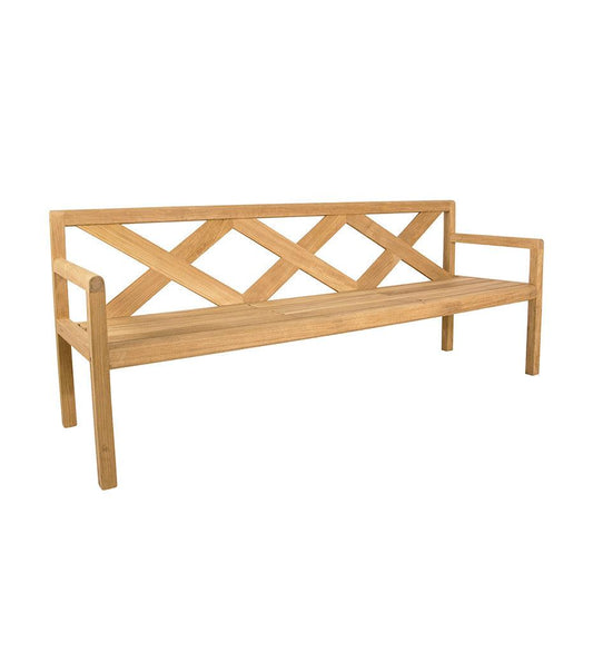 Allred Collaborative - Cane-line - Grace 3-Seater Bench - Grace 3-Seater Bench - 55601T