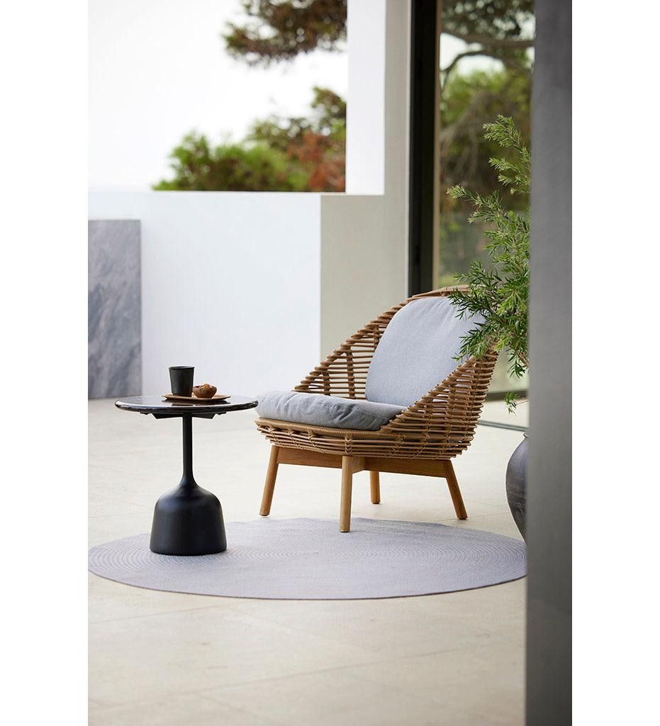 Allred Collaborative - Cane-line - Hive Lounge Chair w/ Teak Legs - Hive Lounge Chair w/ Teak Legs - 54701UT