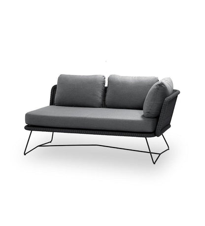 Allred Collaborative - Cane-line - Horizon 2-Seater Sofa - Left - Horizon 2-Seater Sofa - Left - 5505LSSG