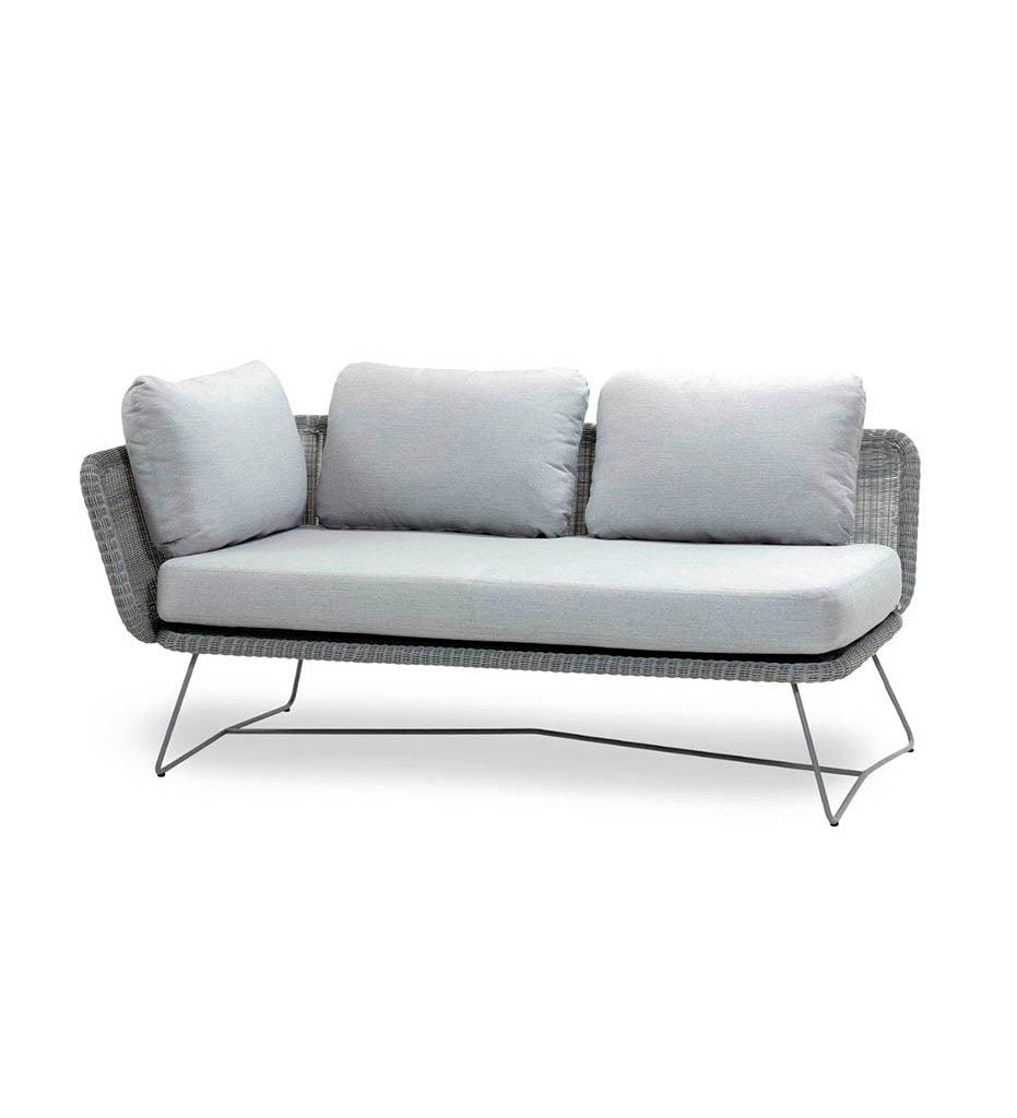 Allred Collaborative - Cane-line - Horizon 2-Seater Sofa - Right - Horizon 2-Seater Sofa - Right - 5506LISL