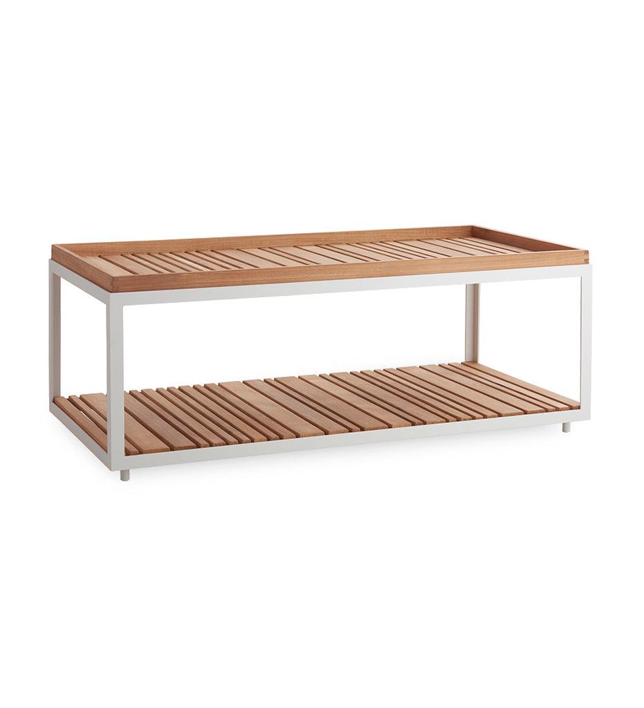 Allred Collaborative - Cane-line - Level Coffee Table Base - Rectangular - Level Coffee Table Base - Rectangular - 5009AL