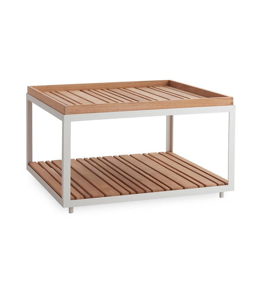 Allred Collaborative - Cane-line - Level Large Coffee Table Base - Square - Level Large Coffee Table Base - Square - 5007AL