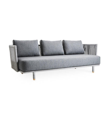 Allred Collaborative - Cane-line - Moments 3-Seater Sofa - Outdoor - Moments 3-Seater Sofa - Outdoor - 7543ROGAITG