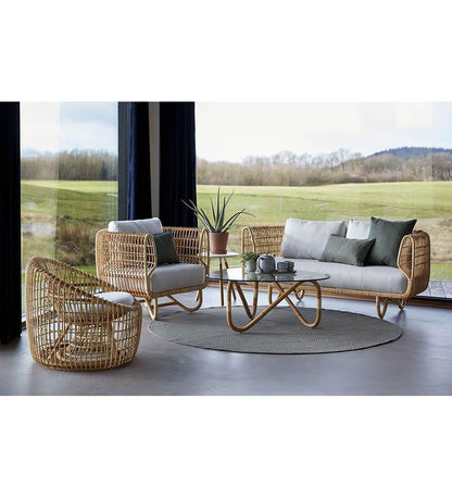 Allred Collaborative - Cane-line - Nest 2-Seater Sofa Frame - Indoor - Nest 2-Seater Sofa Frame - Indoor - 75222RU