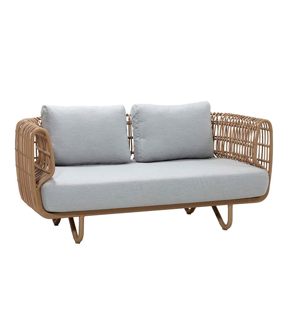 Allred Collaborative - Cane-line - Nest 2-Seater Sofa - Outdoor - Nest 2-Seater Sofa - Outdoor - 57522USL