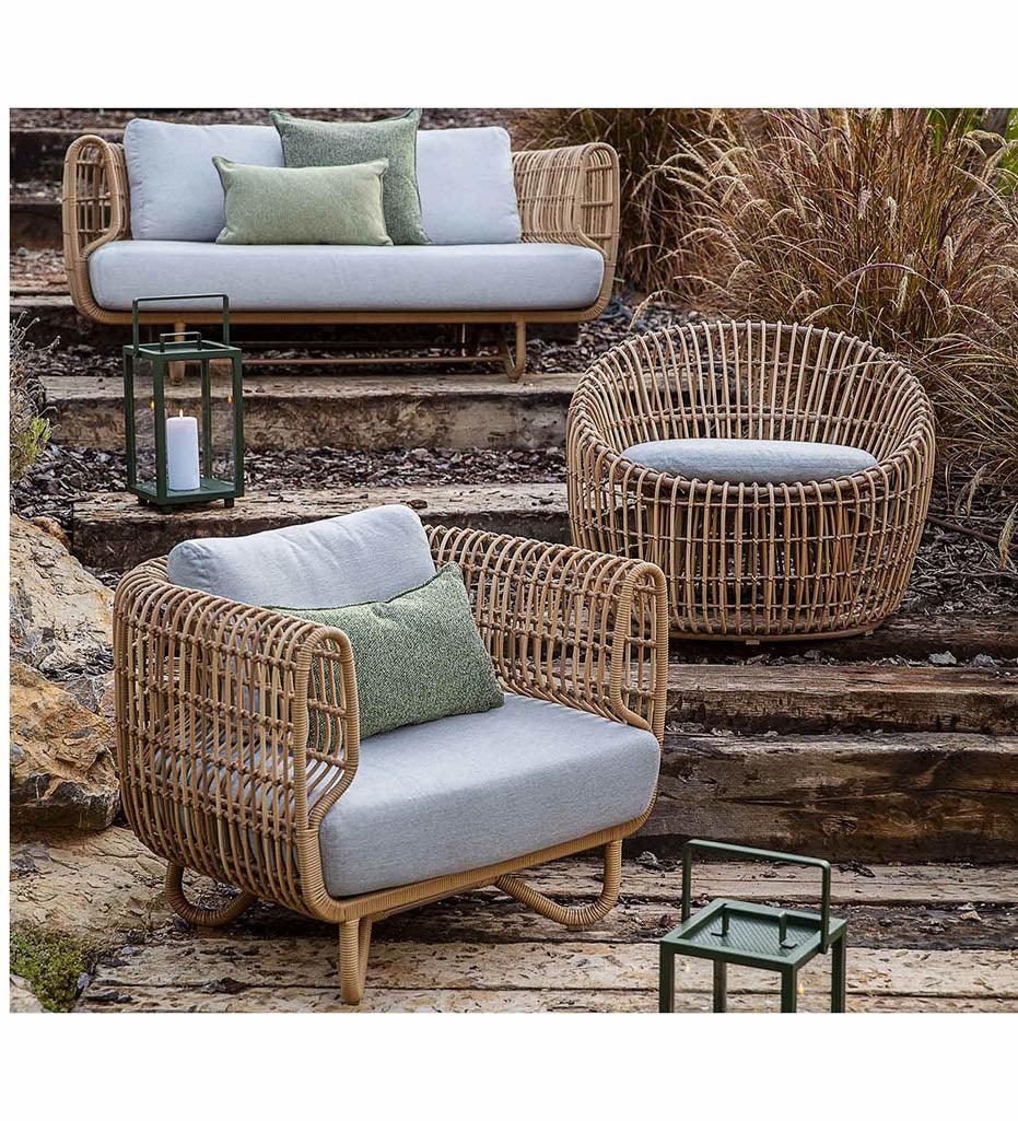 Allred Collaborative - Cane-line - Nest 2-Seater Sofa - Outdoor - Nest 2-Seater Sofa - Outdoor - 57522USL