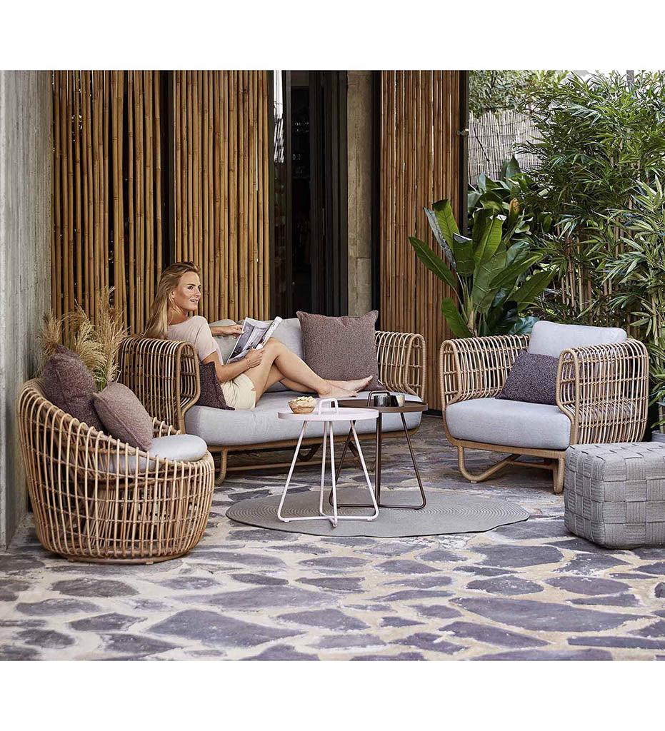 Allred Collaborative - Cane-line - Nest 2-Seater Sofa - Outdoor - Nest 2-Seater Sofa - Outdoor - 57522USL