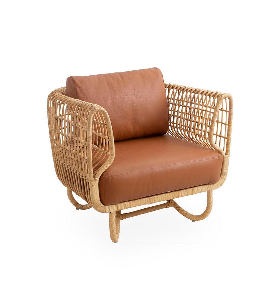 Allred Collaborative - Cane-line - Nest Lounge Chair Frame - Indoor - Nest Lounge Chair Frame - Indoor - 74211RU