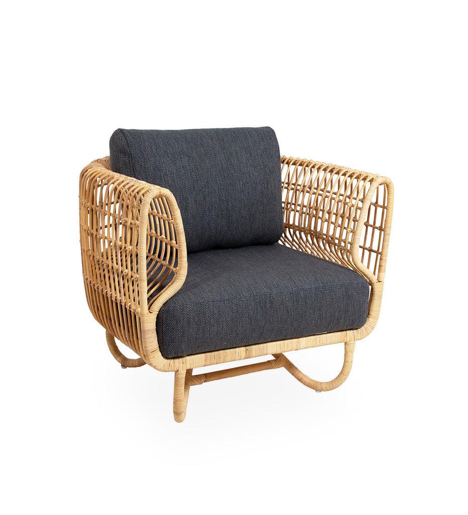 Allred Collaborative - Cane-line - Nest Lounge Chair Frame - Indoor - Nest Lounge Chair Frame - Indoor - 74211RU