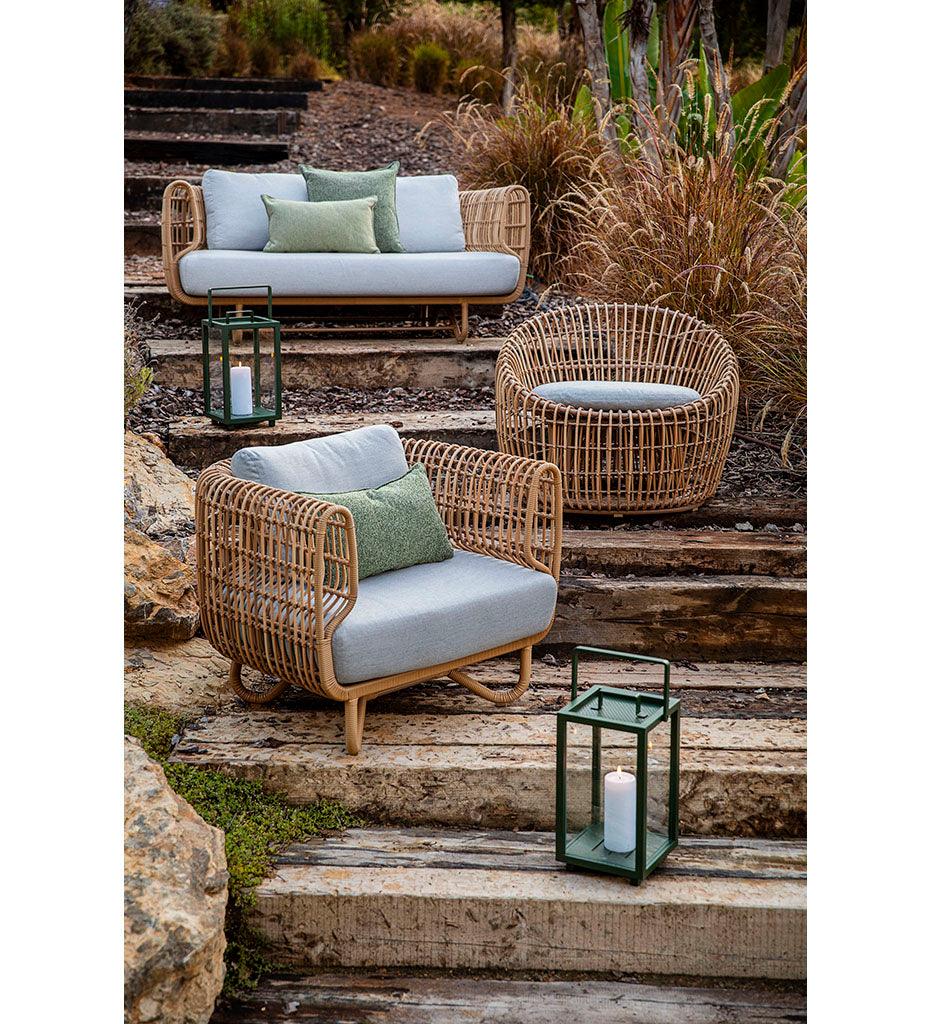 Allred Collaborative - Cane-line - Nest Lounge Chair - Outdoor - Nest Lounge Chair - Outdoor - 57421USL