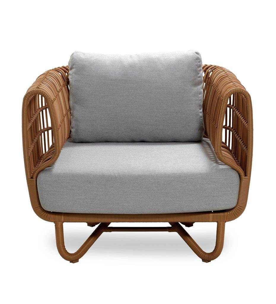 Allred Collaborative - Cane-line - Nest Lounge Chair - Outdoor - Nest Lounge Chair - Outdoor - 57421USL