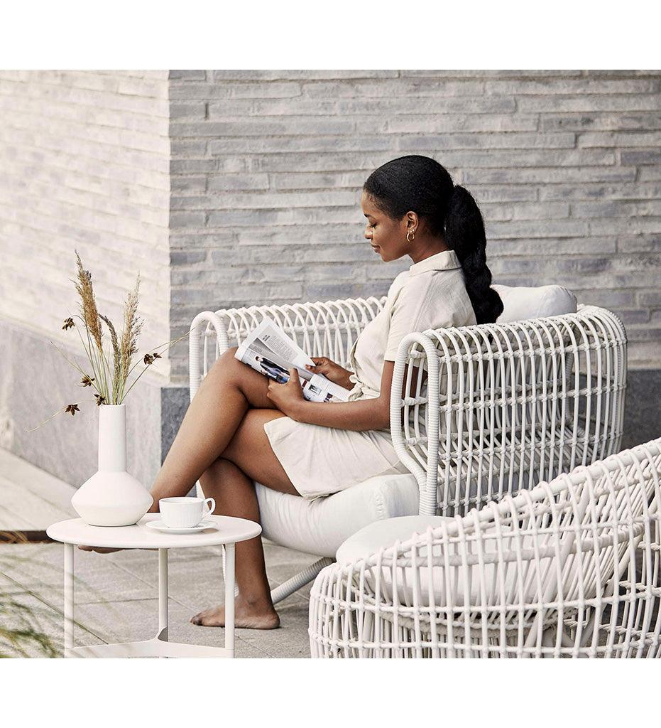 Allred Collaborative - Cane-line - Nest Lounge Chair - Outdoor - Nest Lounge Chair - Outdoor - 57421USL