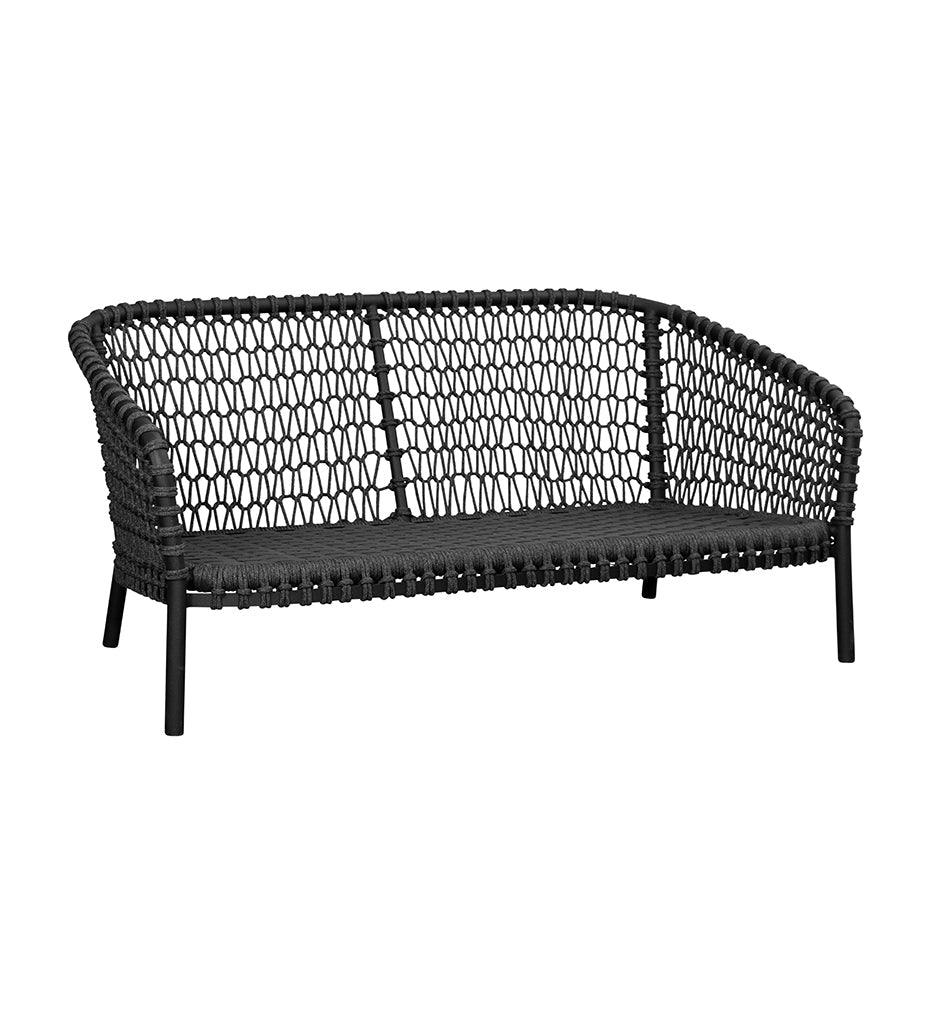 Allred Collaborative - Cane-line - Ocean Large 2-Seater Sofa Frame - Ocean Large 2-Seater Sofa Frame - 5536RODG