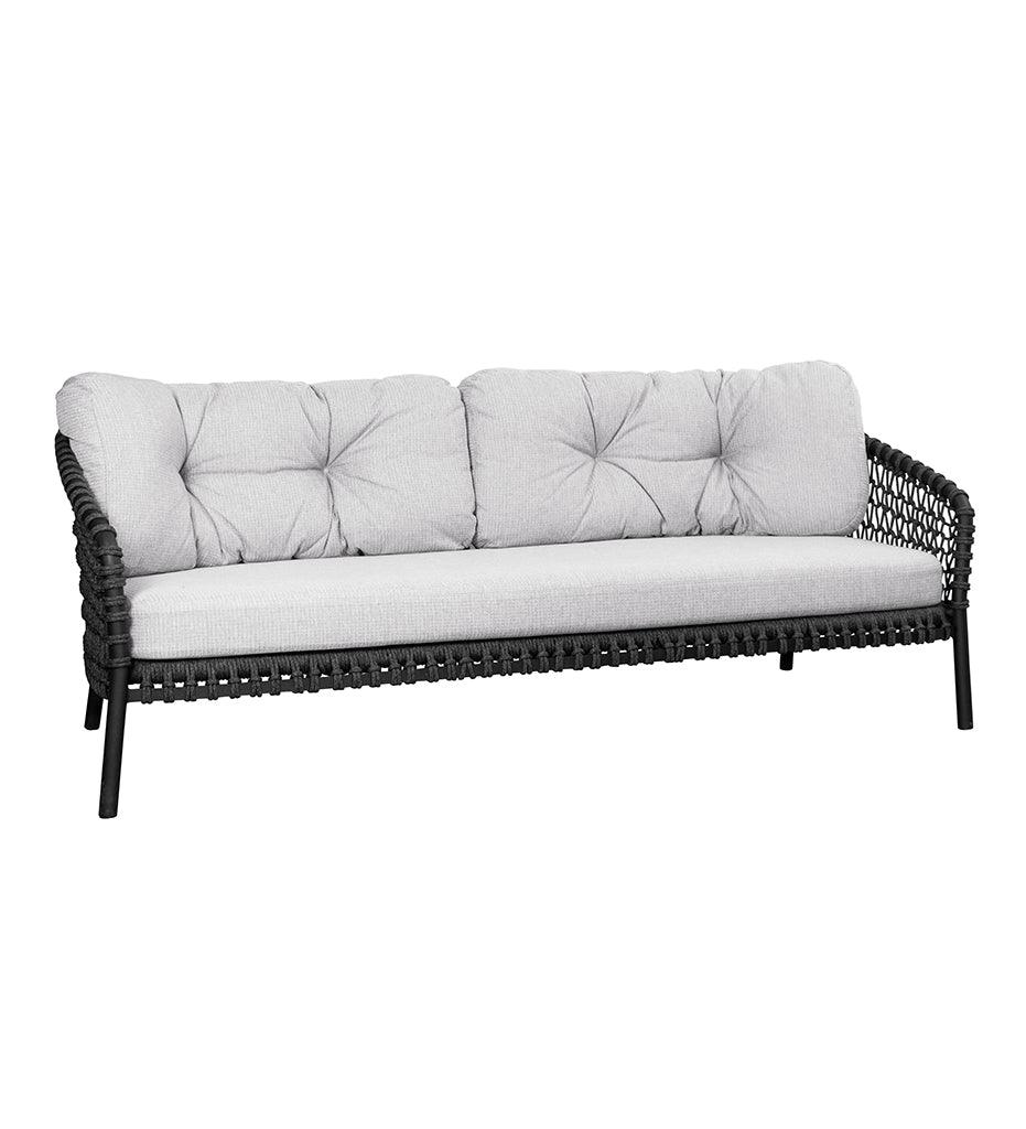 Allred Collaborative - Cane-line - Ocean Large 3-Seater Sofa Frame - Ocean Large 3-Seater Sofa Frame - 5537FU