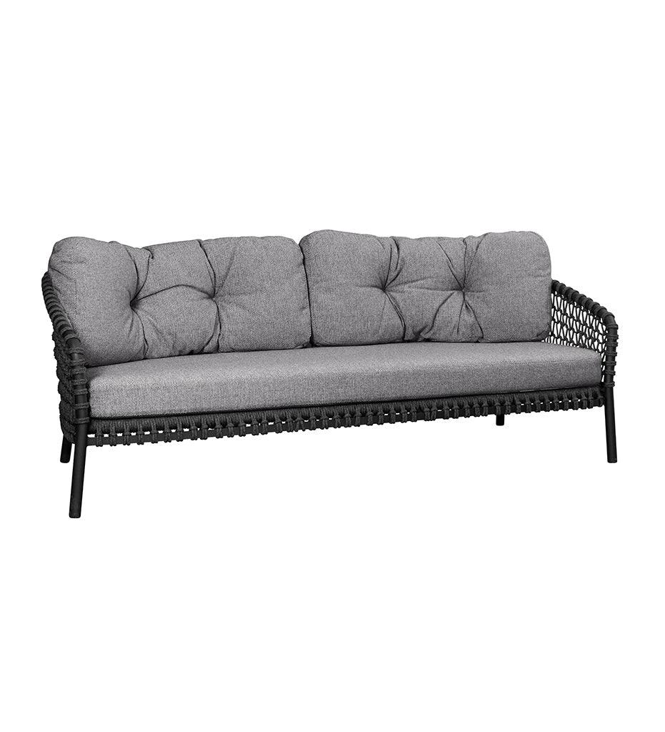 Allred Collaborative - Cane-line - Ocean Large 3-Seater Sofa Frame - Ocean Large 3-Seater Sofa Frame - 5537FU