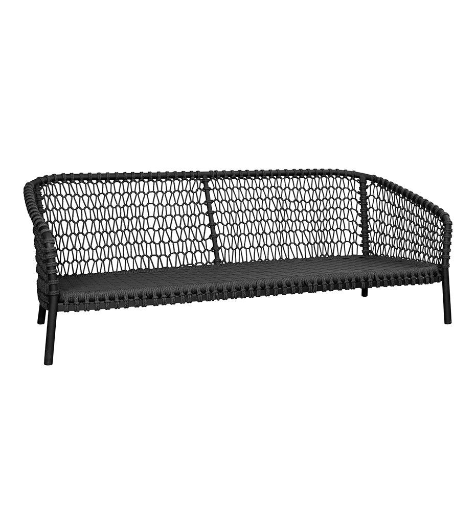 Allred Collaborative - Cane-line - Ocean Large 3-Seater Sofa Frame - Ocean Large 3-Seater Sofa Frame - 5537RODG