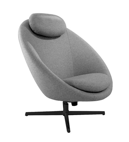 Allred Collaborative - Cane-line - Pace Lounge Chair Shell with Neck Cushion - Pace Lounge Chair Shell with Neck Cushion - 204Y160