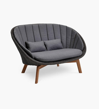 Allred Collaborative - Cane-line - Peacock 2-Seater Sofa - Peacock 2-Seater Sofa - 5558GIT