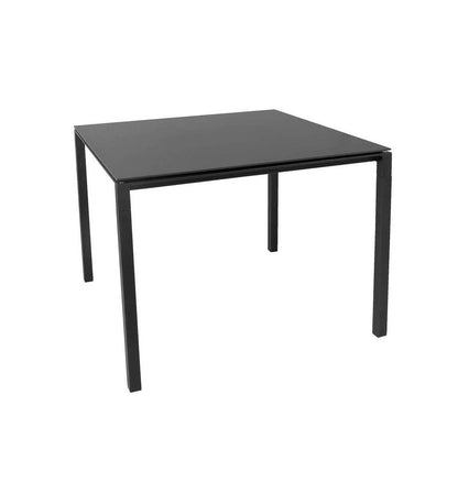 Allred Collaborative - Cane-line - Pure Aluminum Dining Table - Square - Pure Aluminum Dining Table - Square - 5088AL