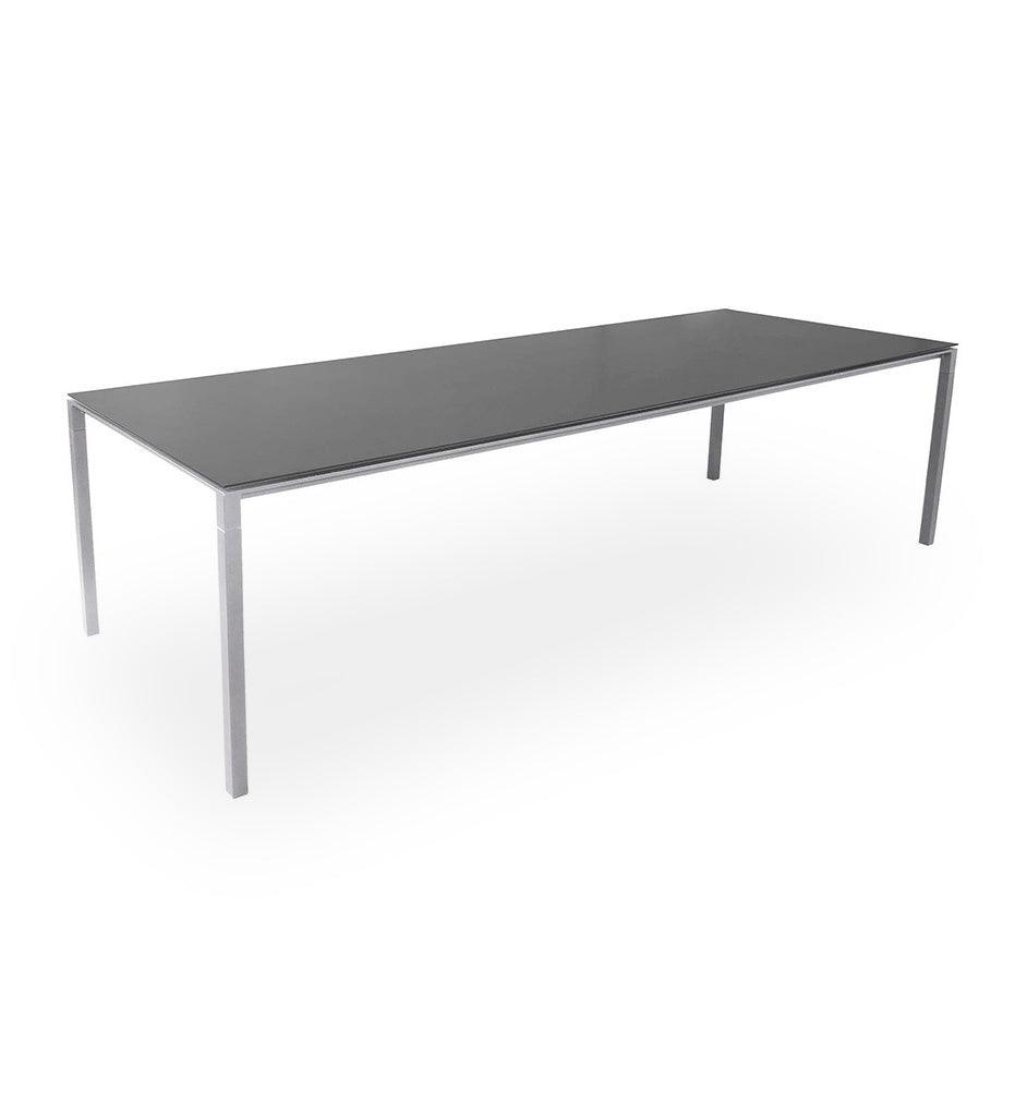 Allred Collaborative - Cane-line - Pure Rectangular Dining Table Base - Large - Pure Rectangular Dining Table Base - Large - 5086AI