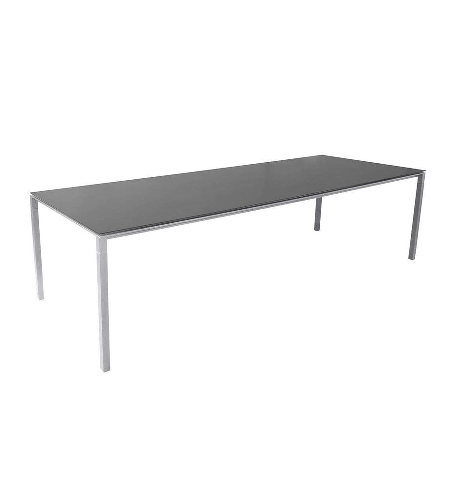 Allred Collaborative - Cane-line - Pure Rectangular Dining Table Base - Large - Pure Rectangular Dining Table Base - Large - 5086AL