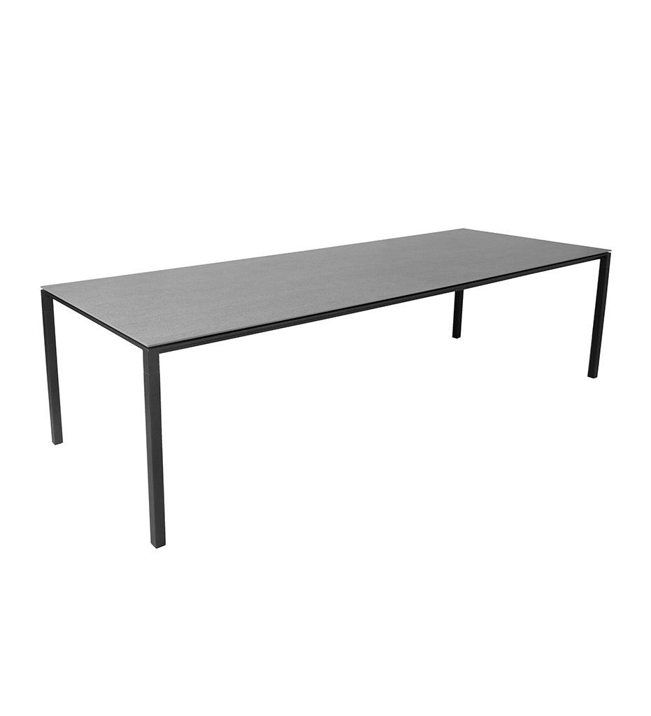 Allred Collaborative - Cane-line - Pure Rectangular Dining Table Base - Large - Pure Rectangular Dining Table Base - Large - 5086AL