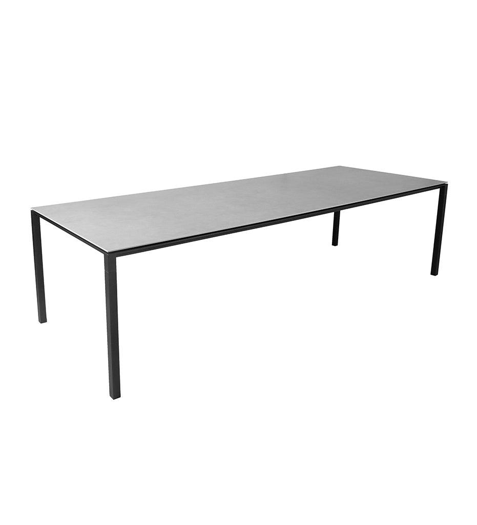 Allred Collaborative - Cane-line - Pure Rectangular Dining Table Base - Large - Pure Rectangular Dining Table Base - Large - 5086AL