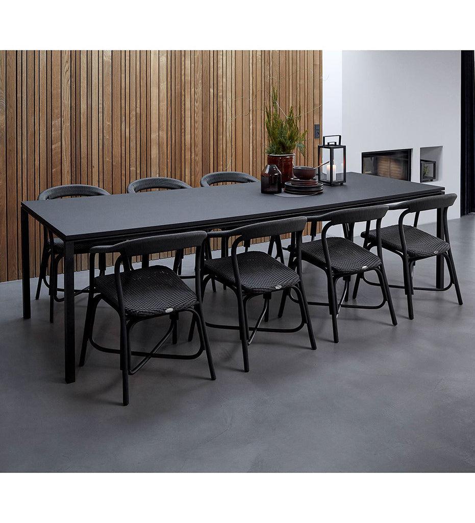 Allred Collaborative - Cane-line - Pure Rectangular Dining Table Base - Large - Pure Rectangular Dining Table Base - Large - 5086AL