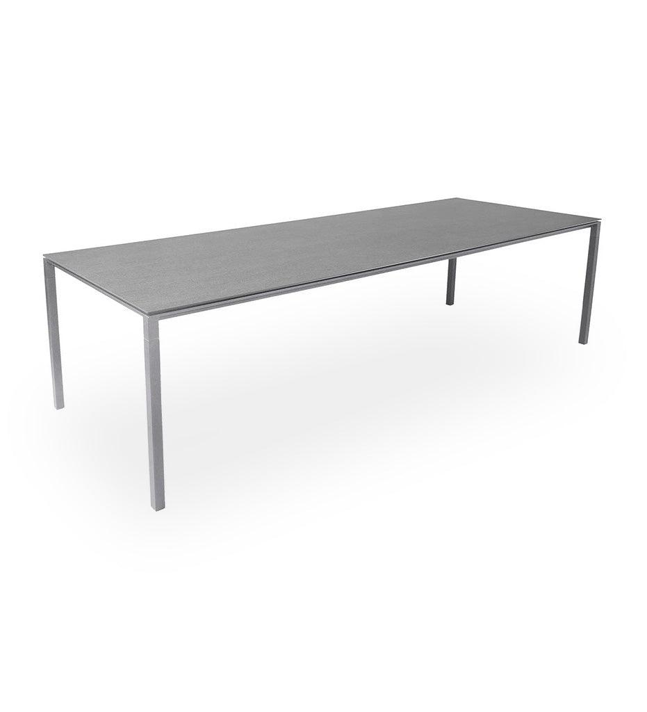 Allred Collaborative - Cane-line - Pure Rectangular Dining Table Base - Large - Pure Rectangular Dining Table Base - Large - 5086AL