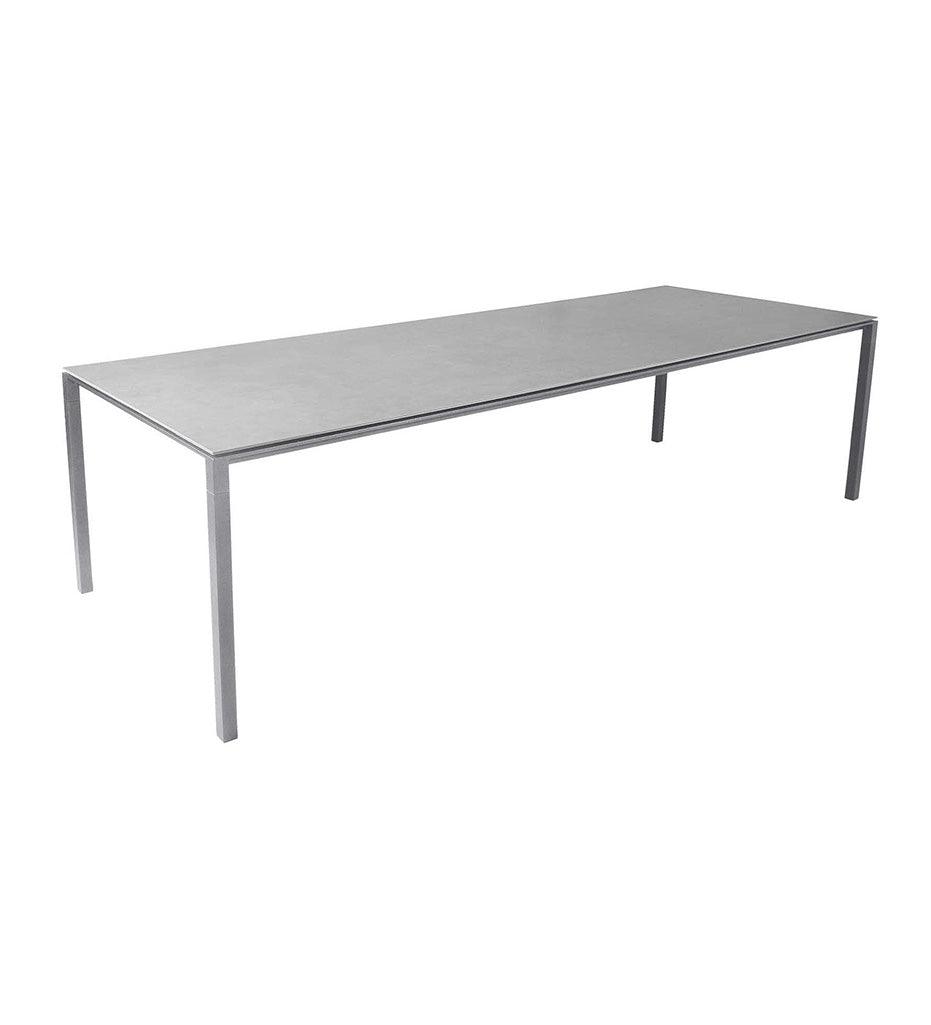 Allred Collaborative - Cane-line - Pure Rectangular Dining Table Base - Large - Pure Rectangular Dining Table Base - Large - 5086AL