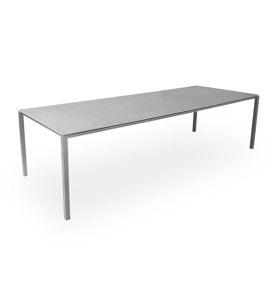 Allred Collaborative - Cane-line - Pure Rectangular Dining Table Base - Large - Pure Rectangular Dining Table Base - Large - 5086AL