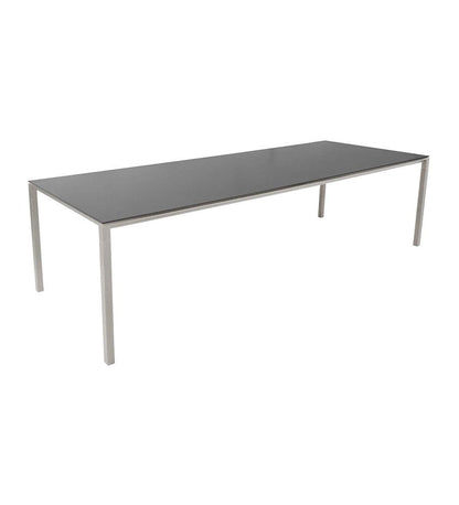 Allred Collaborative - Cane-line - Pure Rectangular Dining Table Base - Large - Pure Rectangular Dining Table Base - Large - 5086ASA