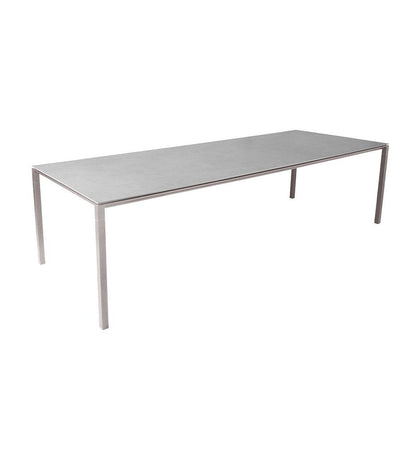 Allred Collaborative - Cane-line - Pure Rectangular Dining Table Base - Large - Pure Rectangular Dining Table Base - Large - 5086AT