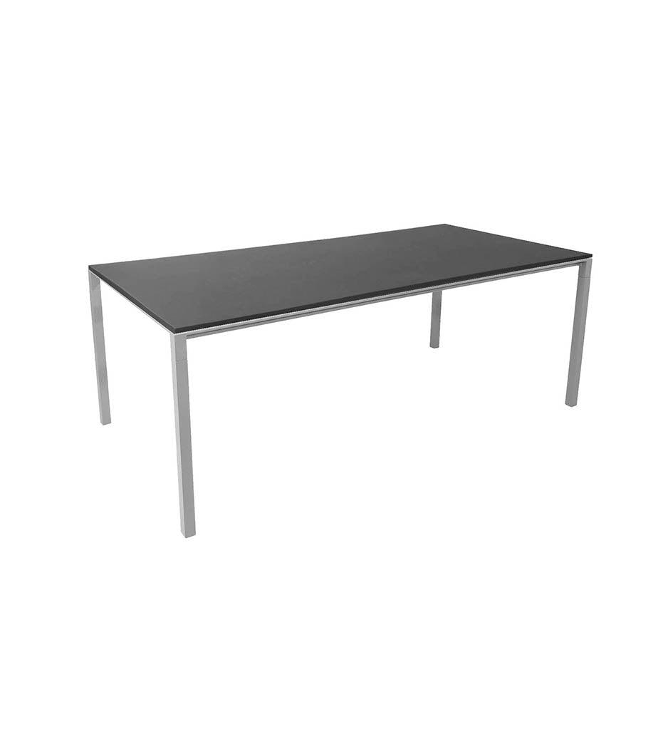 Allred Collaborative - Cane-line - Pure Rectangular Dining Table Base - Medium - Pure Rectangular Dining Table Base - Medium - 5085AI