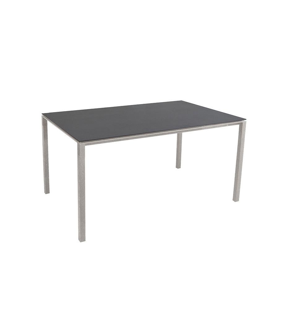 Allred Collaborative - Cane-line - Pure Small Dining Table Base - Rectangular - Pure Small Dining Table Base - Rectangular - 5080AI