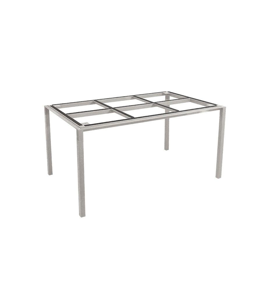 Allred Collaborative - Cane-line - Pure Small Dining Table Base - Rectangular - Pure Small Dining Table Base - Rectangular - 5080AI