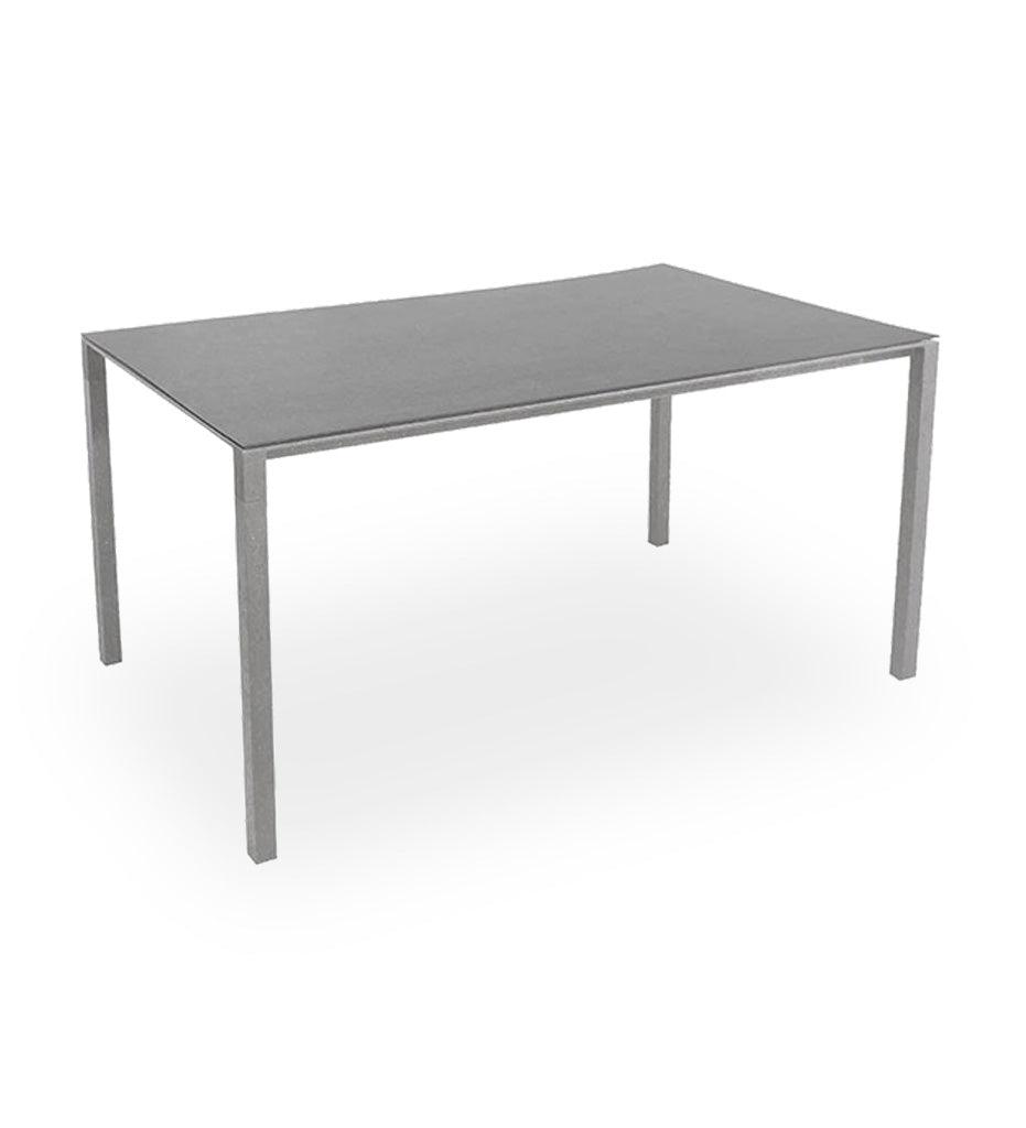 Allred Collaborative - Cane-line - Pure Small Dining Table Base - Rectangular - Pure Small Dining Table Base - Rectangular - 5080AI