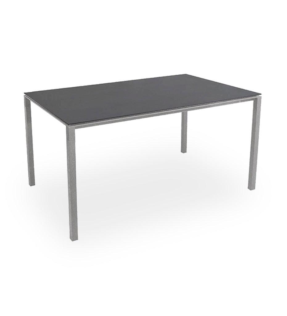 Allred Collaborative - Cane-line - Pure Small Dining Table Base - Rectangular - Pure Small Dining Table Base - Rectangular - 5080AI